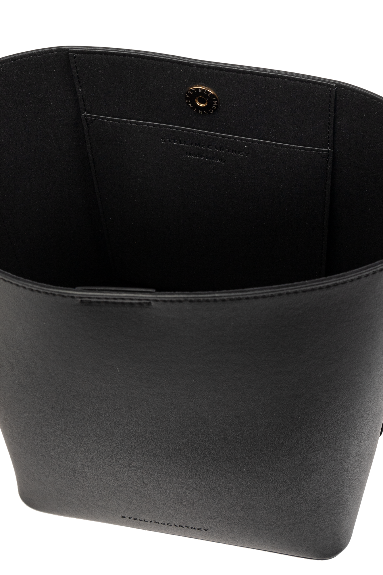Black Stella McCartney `Frayme` Bucket Bag Stella McCartney
